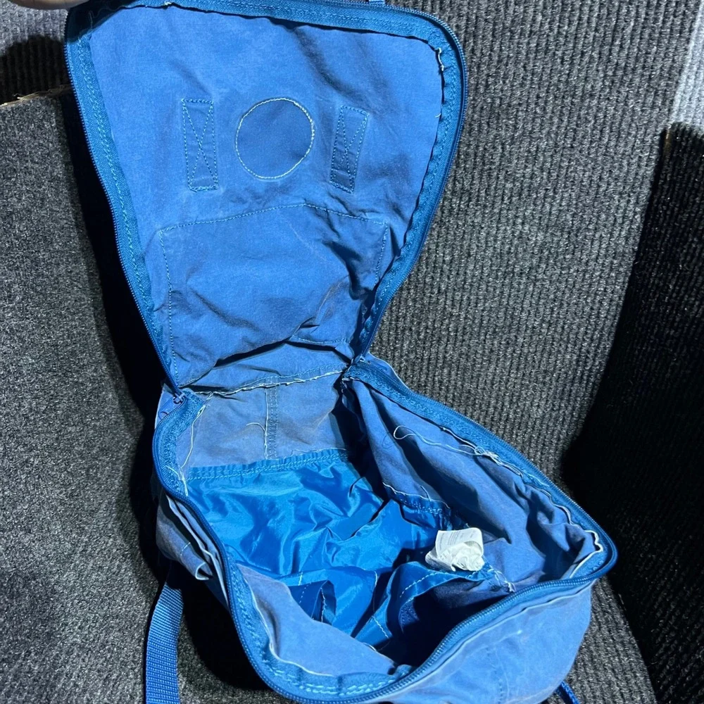 Fjallraven Kanken Backpack Unisex One Size Blue Classic School Outdoor Bag